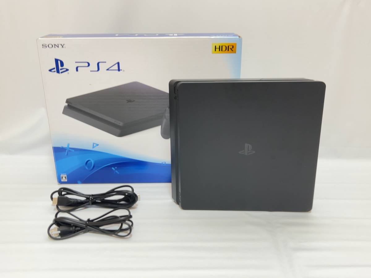 SONY PlayStation 4 CUH-2100 AB01 本体 ジェット・ブラック 500GB FW