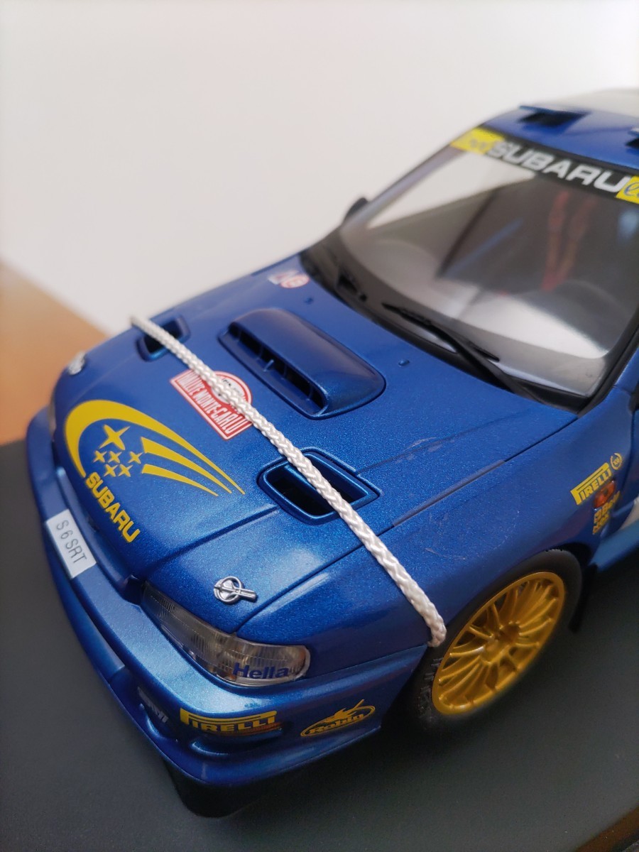 * распроданный редкостный товар!Aa1/18 Subaru Impreza WRC Rally начало битва Rally Monte Carlo 1999 #5 R. балка nz*