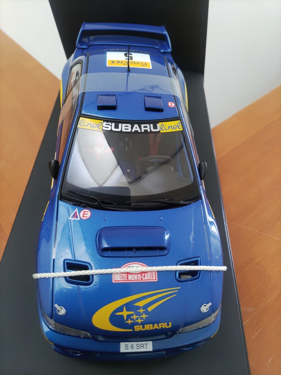 * распроданный редкостный товар!Aa1/18 Subaru Impreza WRC Rally начало битва Rally Monte Carlo 1999 #5 R. балка nz*