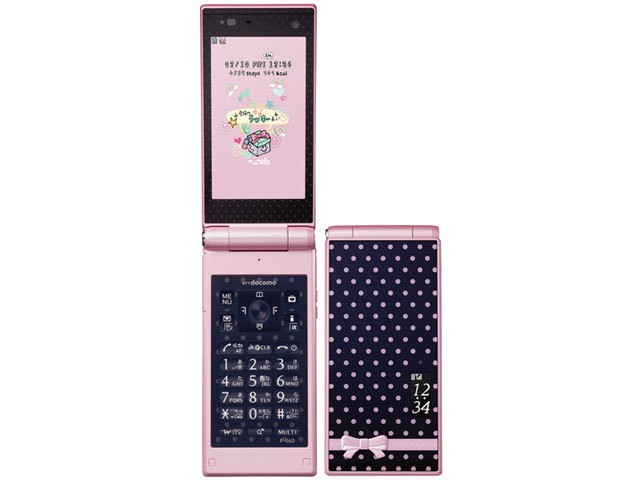 ドコモ F06d ガラケー 携帯電話 docomo STYLE series F-06D Girls