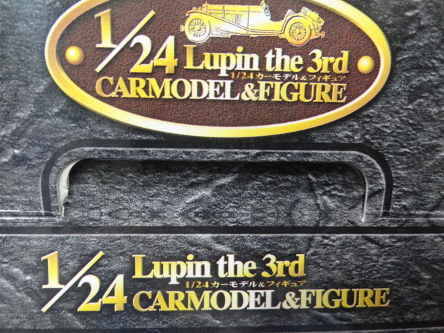  Lupin III 1/24 car model & figure Mine Fujiko 