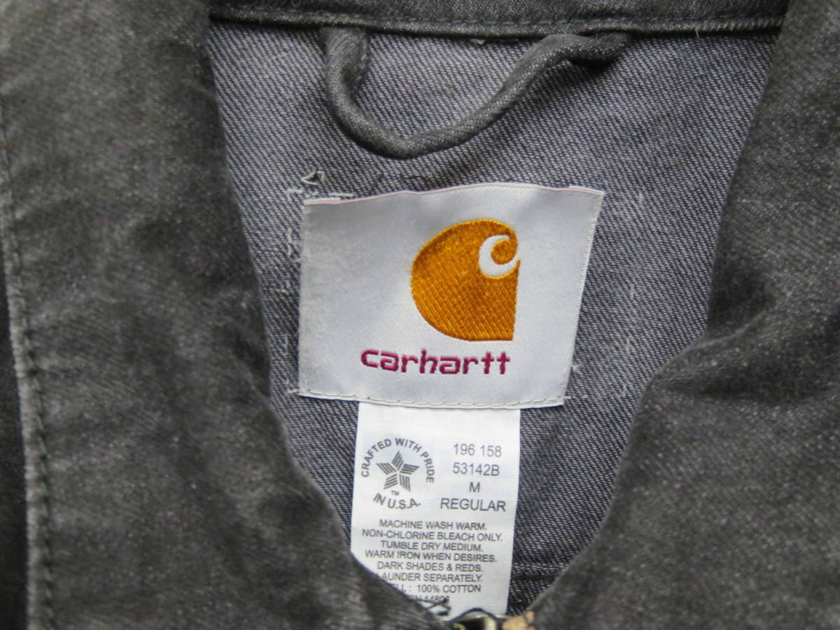 春のコレクション Carhartt カーハート カバーオール ブラック USA製