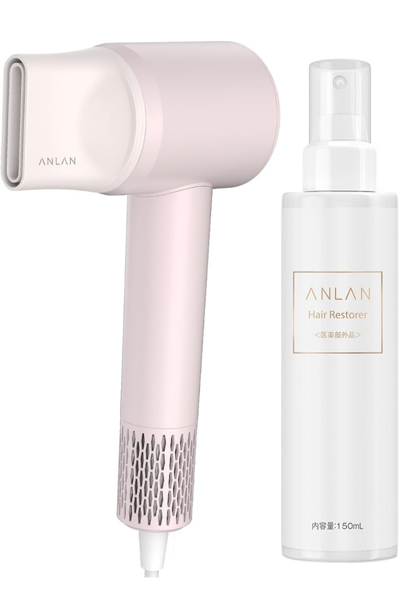 高品質の人気 ANLAN ヘアドライヤー ダブルケアドライヤー その他