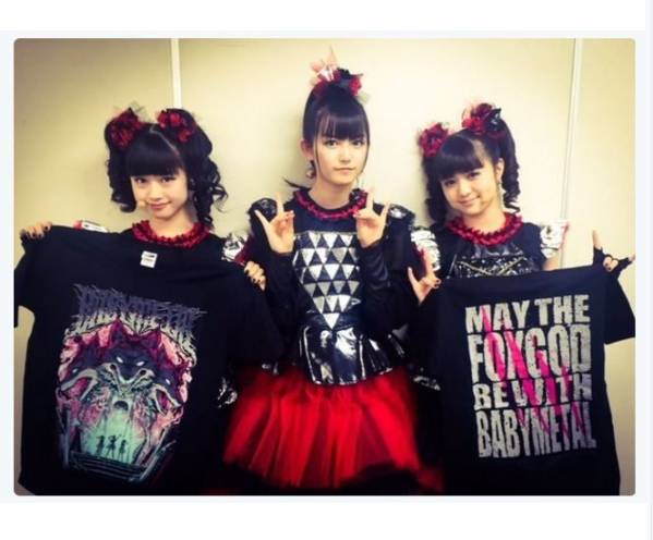 BABYMETAL REVELATION TEE COUNTDOWN JAPAN 15/16（XLサイズ）_参考画像