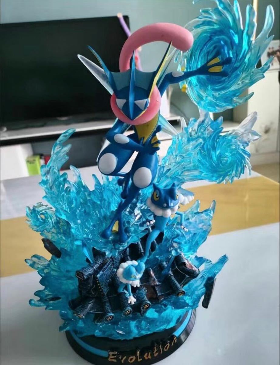 28cm ゲッコウガ ポケモン フィギュア PVC製品 ガレージキット 28cm ゲッコウガ ポケモン フィギュア PVC製品 ガレージキット