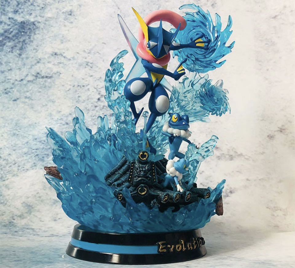 28cm ゲッコウガ ポケモン フィギュア PVC製品 ガレージキット 28cm ゲッコウガ ポケモン フィギュア PVC製品 ガレージキット