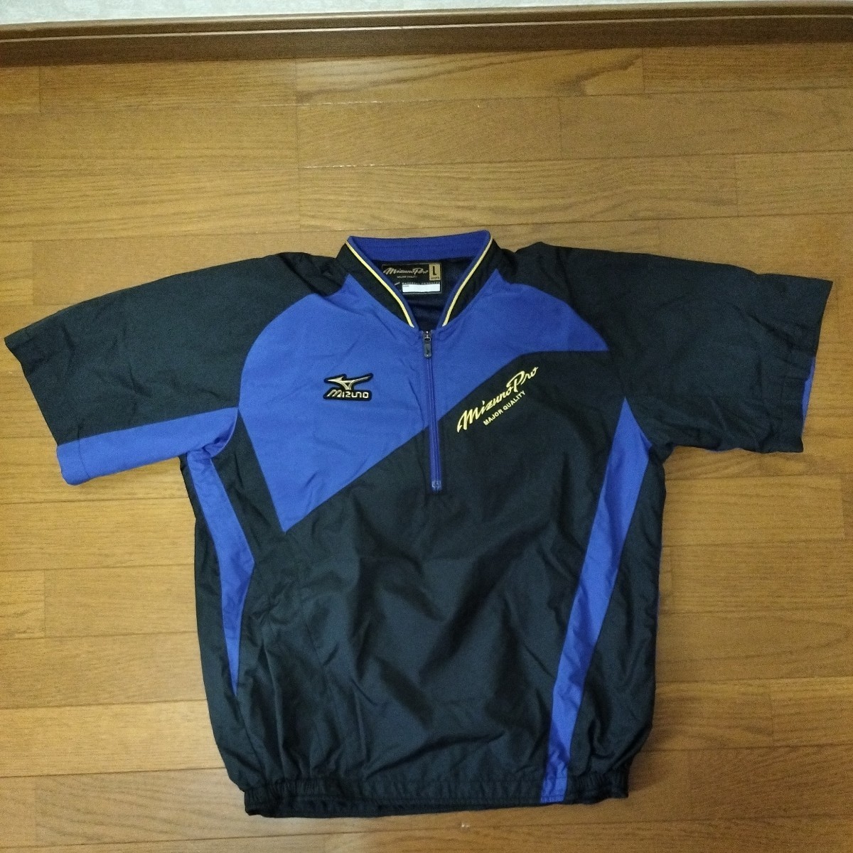 完璧 美品 NPB サムライジャパン ウインドブレーカー ジャケット ハーフジップ ミズノプロ MIZUNO ミズノ モデル 侍ジャパン サイズL 展示会限定 コート、ジャケット 完璧 美品 NPB サムライジャパン ウインドブレーカー ジャケット ハーフジップ ミズノプロ MIZUNO ミズノ モデル 侍ジャパン サイズL 展示会限定 コート、ジャケット