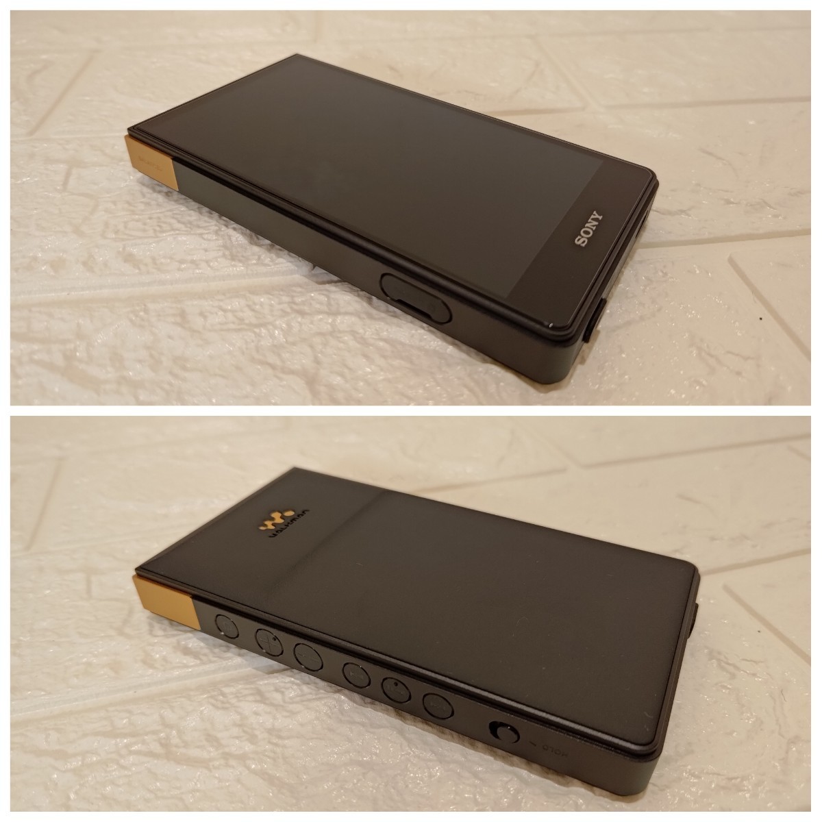 SONY ソニー WALKMAN ウォークマン NW-ZX707 純正レザーケース2個付