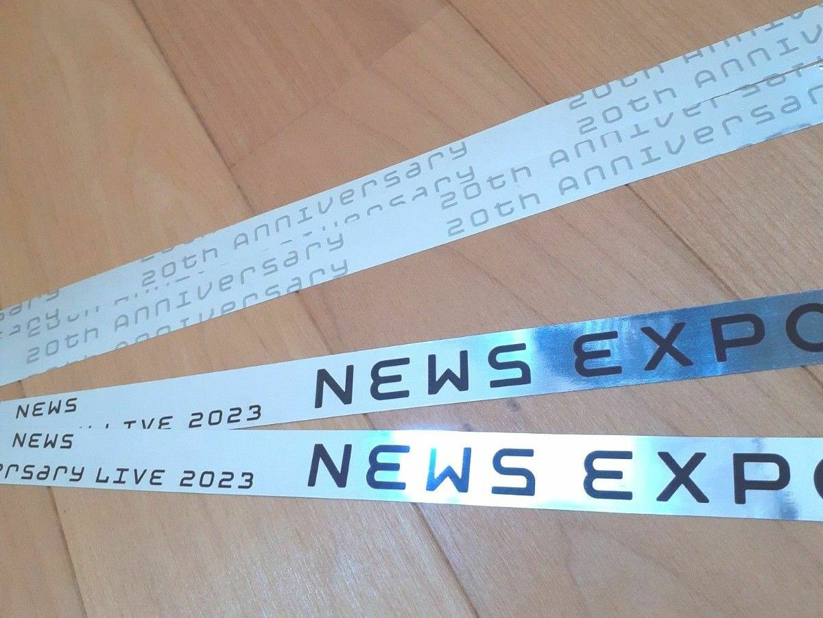NEWS EXPO 銀テープ 2本｜Yahoo!フリマ（旧PayPayフリマ）