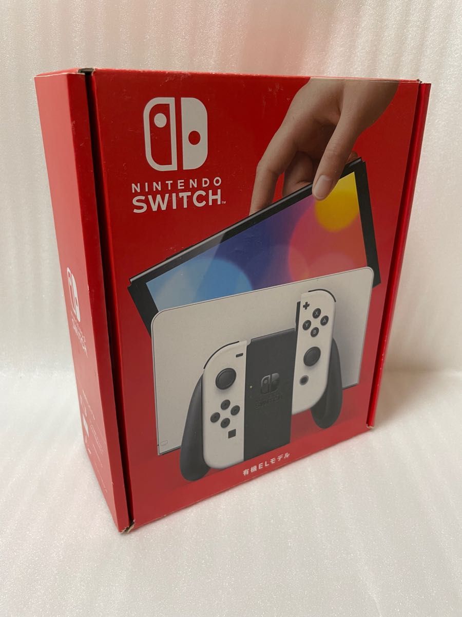 最終値下げ 【01美品】Nintendo Switch 有機EL 本体 ホワイト