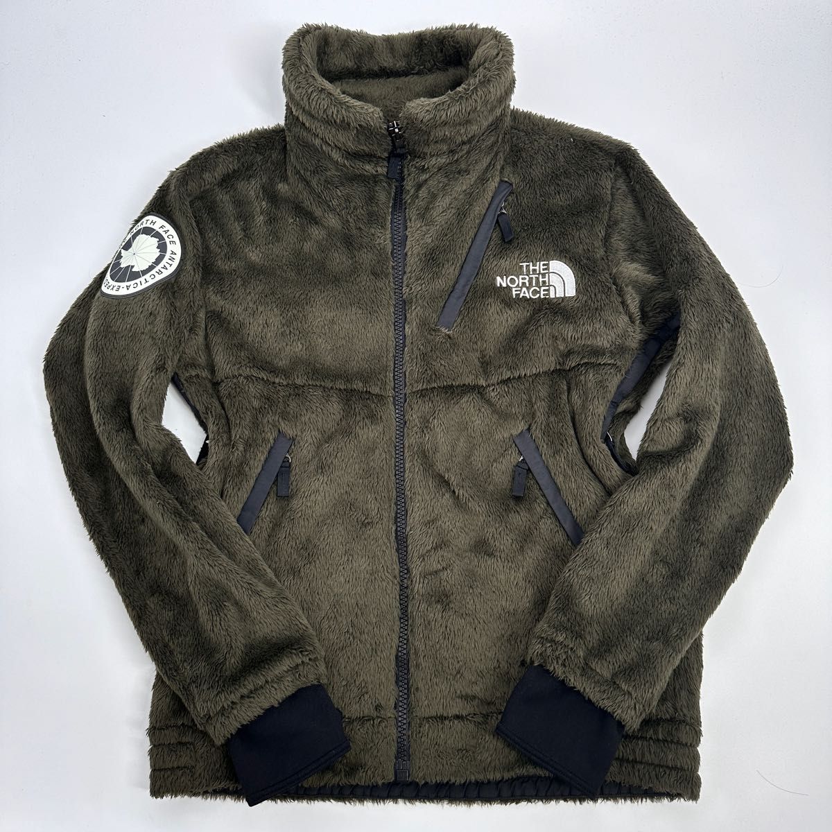 【最高デザイン】THE NORTH FACE ノースフェイス ワッペン ボアジャケット アンタークティカバーサロフト美品 刺繍