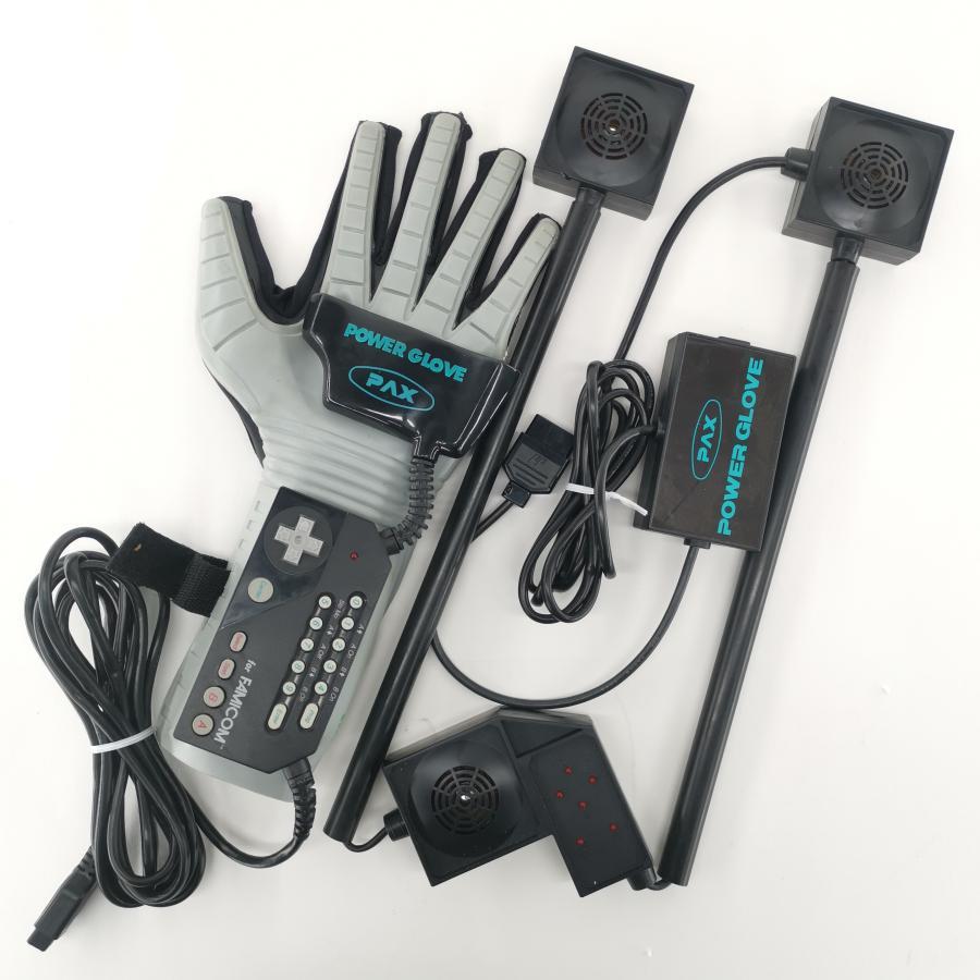 FC ファミリーコンピューター 専用コントローラー パックス パワーグローブ PAX POWER GLOVE 箱/説明書付き ファミコン 現状品#11643