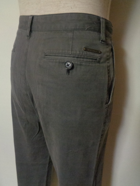 BURBERRY LONDON Burberry London хлопок слаксы брюки стрейч серый no палочки ek мужской 79 сделано в Японии 