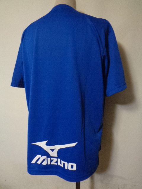 MIZUNO ミズノ Tシャツ 青系 2XL KANSAI WOMEN`S INTERCOLLEGIATE BASKETBALL ASSOCIATION _画像3