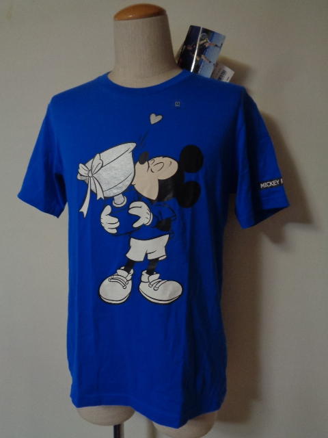 ユニクロ UNIQLO UT ディズニー Disney ミッキーマウス コラボ テニス 半袖Tシャツ カットソー メンズ 大きいサイズ _画像1
