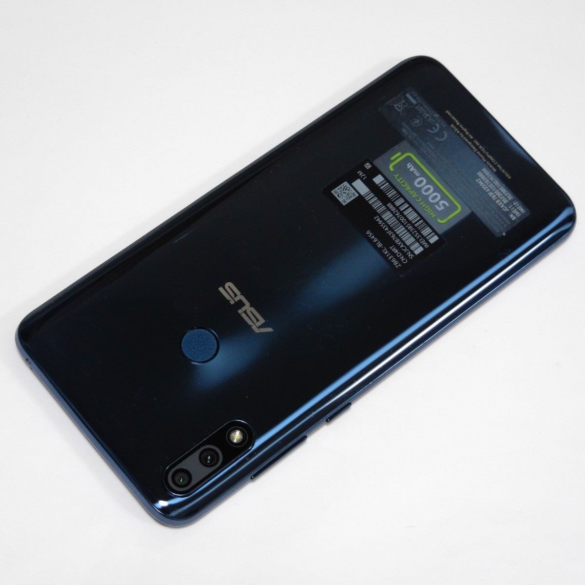 注目の 難あり SIMフリー ASUS Zenfone MAX Pro M2 ブルー Android