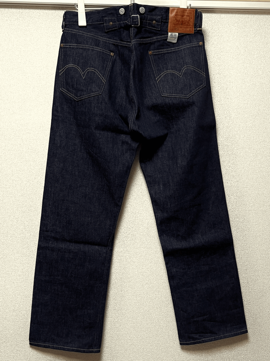 米国製 NRAタグ付き 1933年モデル LEVI'S 501XX 33501-0048 W33(W34) L32 リジッド デニムパンツ ホワイトオーク アメリカUSA製 LVC 30s_画像1