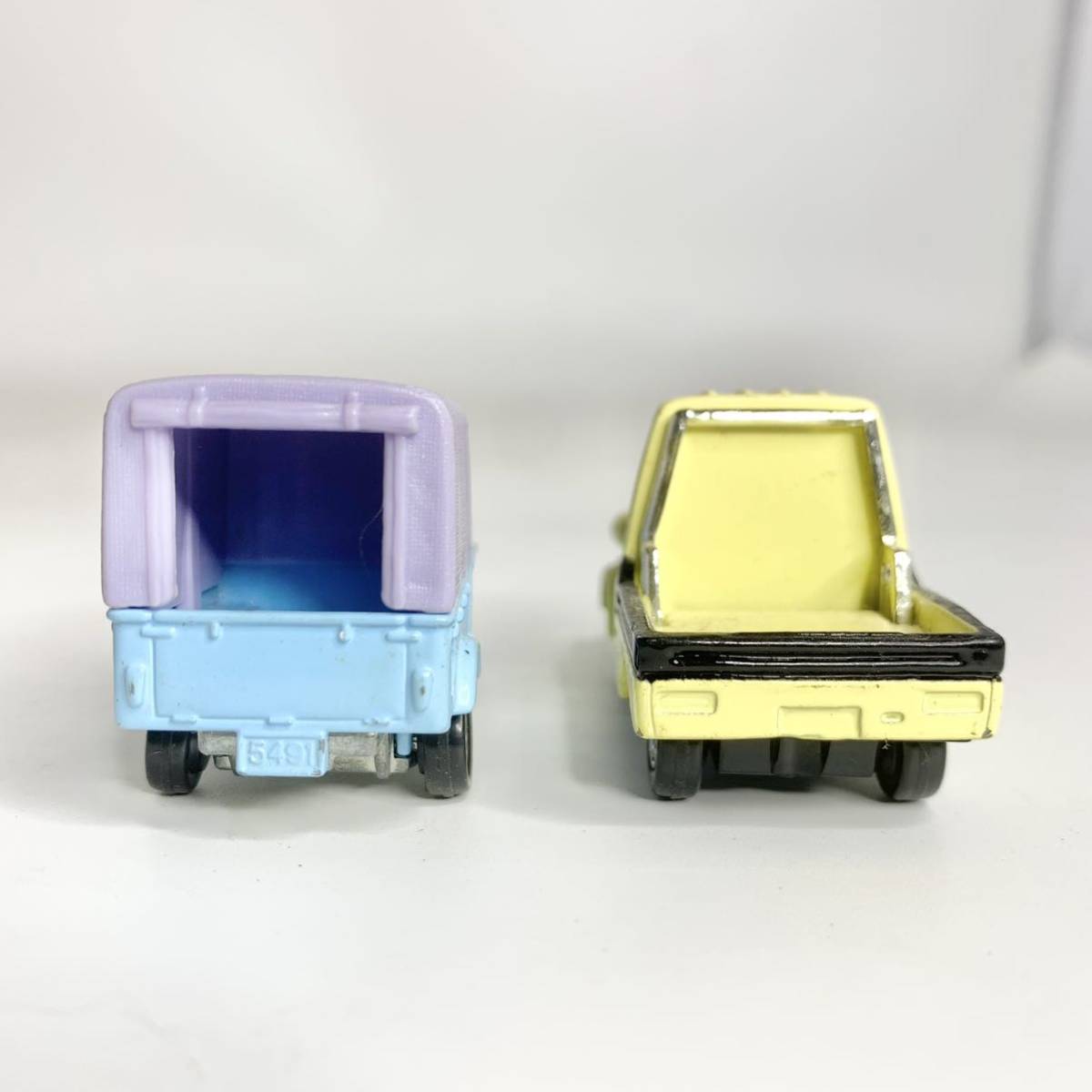 昭和レトロ トミカ TOMICA 1/50 DAIHATSU MIDGET ダイハツ ミゼット トラック ミニカー フィギュア 模型 当時物 トミー TOMY セット_画像3