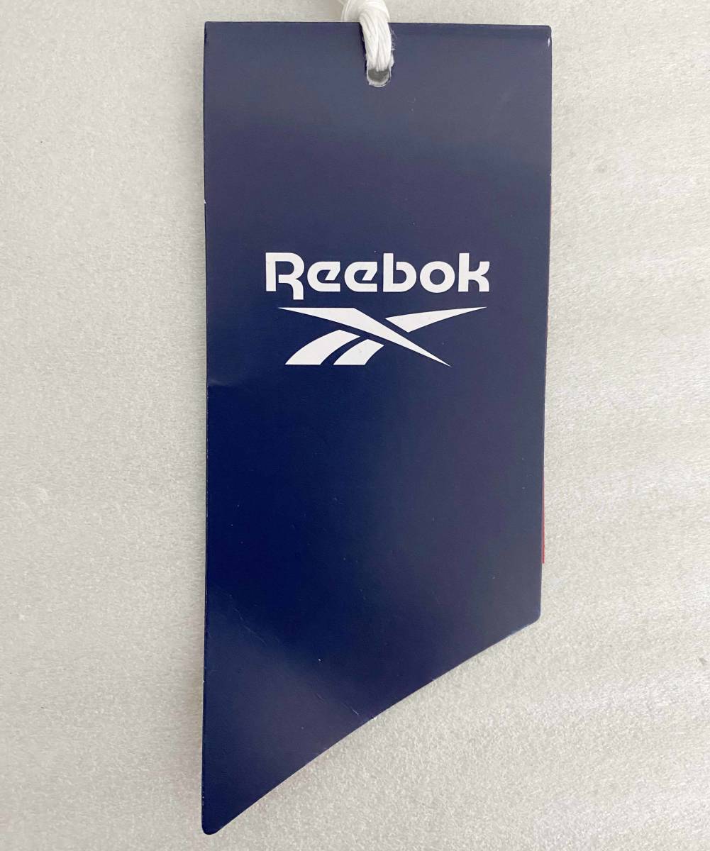 新品 XL ★ Reebok リーボック クラシックス ベクター Tシャツ IYP64 ネイビー ロゴ刺繍 半袖 定番 ビッグロゴ メンズ レディース 黒 LL_画像8