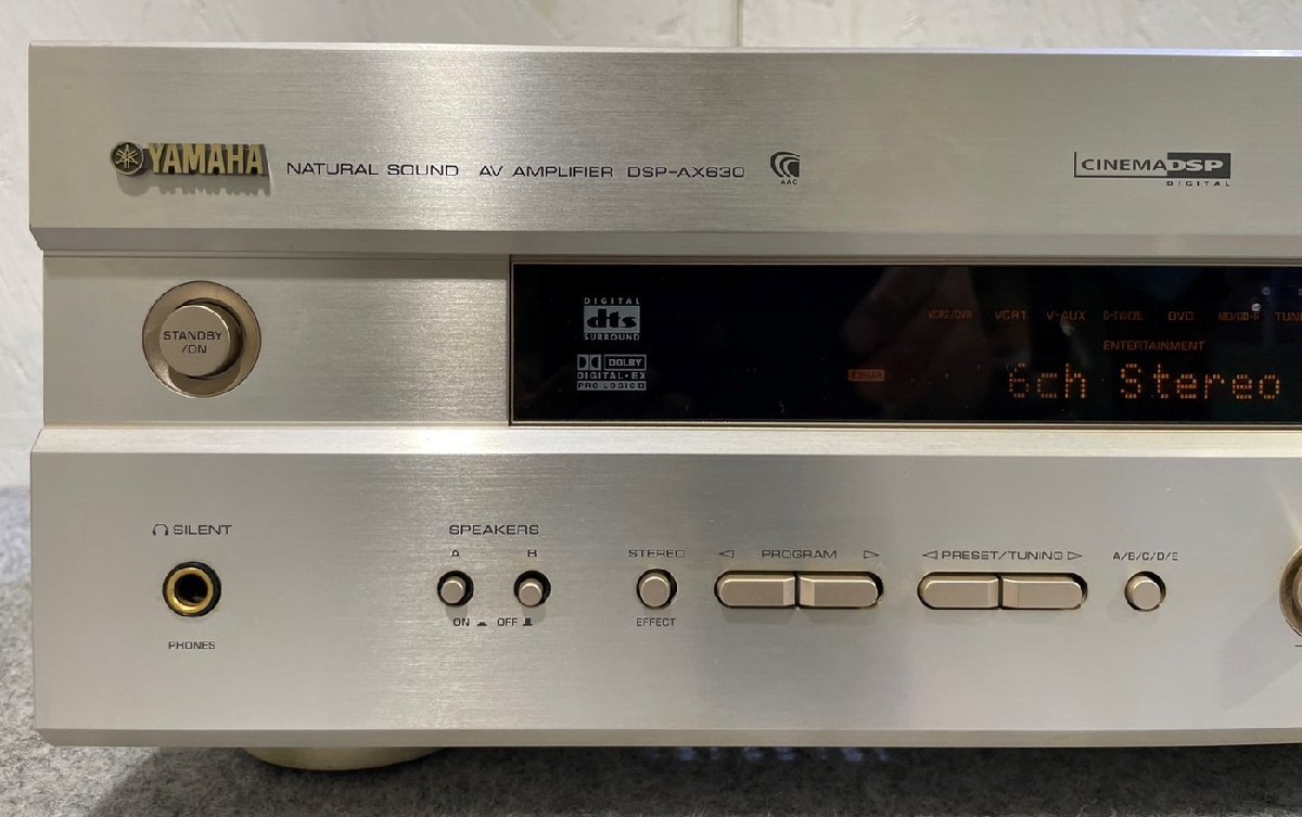 YAMAHA/ヤマハDSP AVアンプDSP-AX630 6chパワーアンプ内蔵 YAMAHA/ヤマハDSP AVアンプDSP-AX630 6chパワーアンプ内蔵