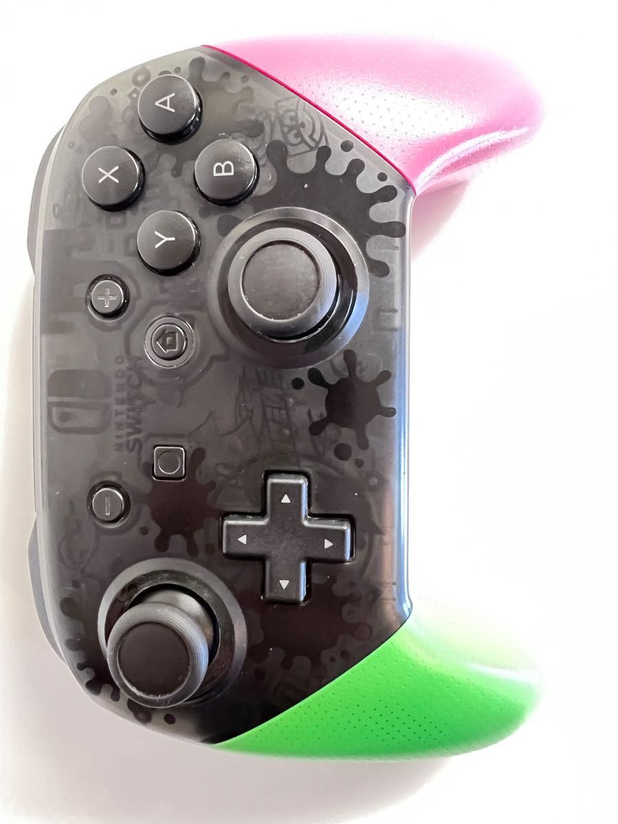 【修理済み】Nintendo Switch Proコントローラー スプラトゥーン2エディション