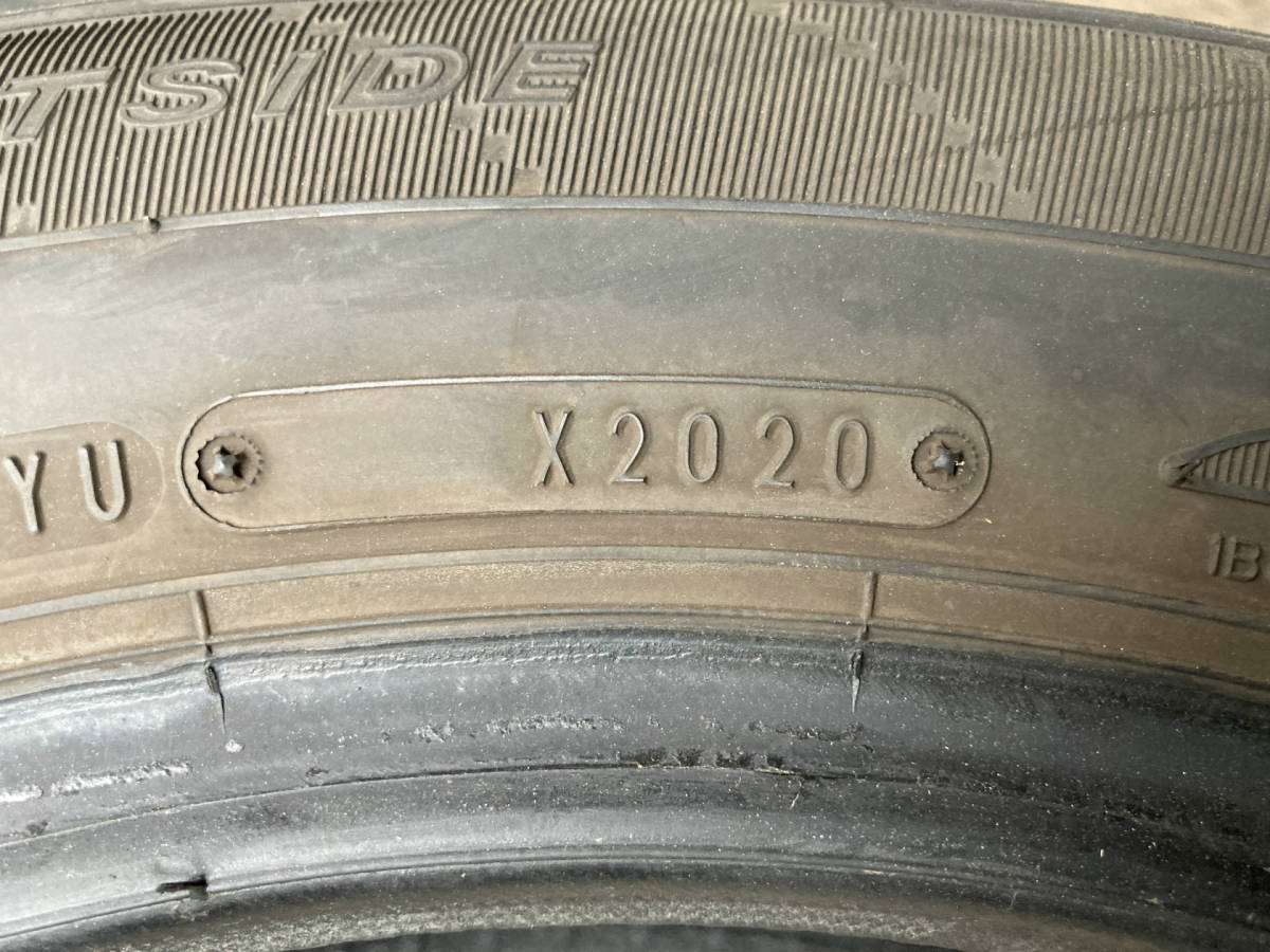 175/65R15 4本 DUNLOP 夏タイヤ中古 溝あり格安 MINIアクアスイフトヴィッツなど 作業引き取り可 札幌市白石区 N1128TFTの画像8