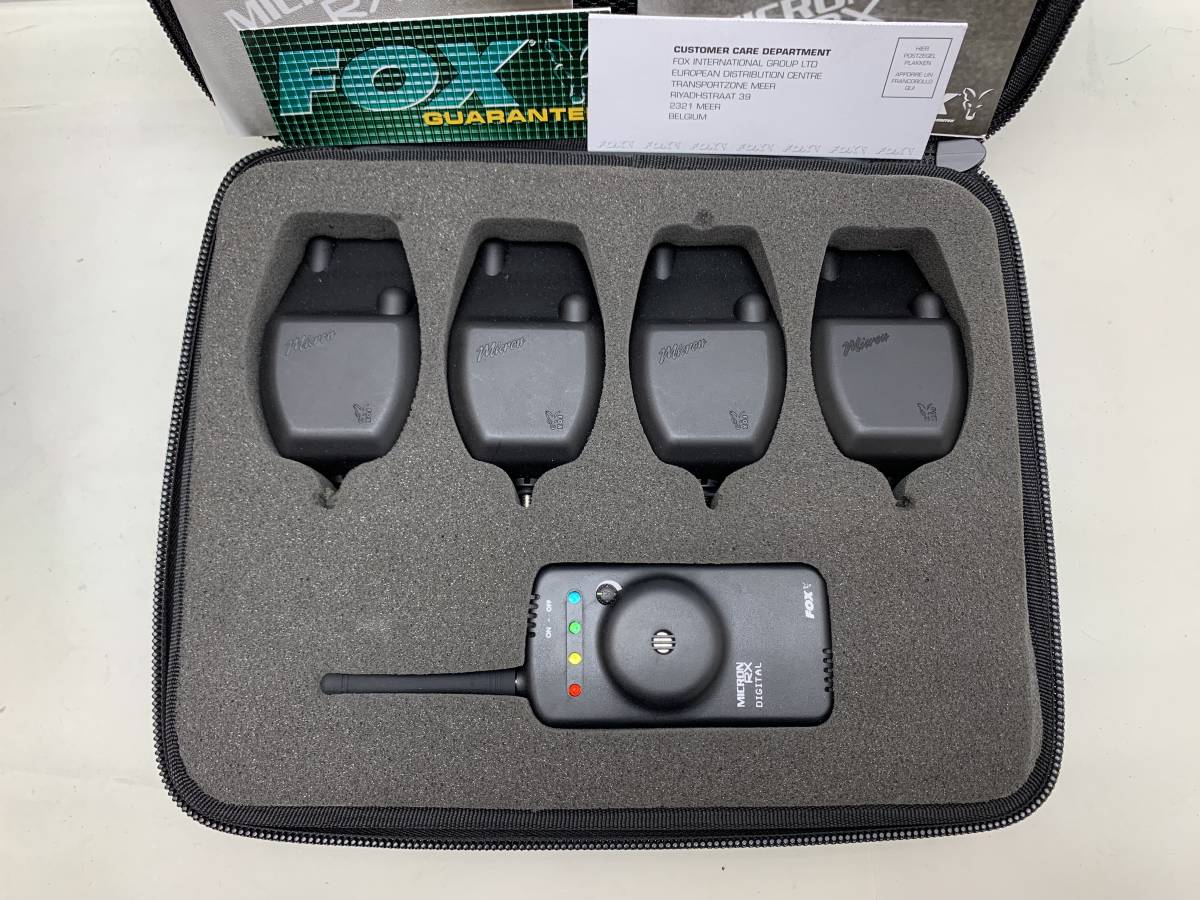 Fox RX Digital Set 4 Rod Limited Edition バイトアラーム フィッシング 釣り道具_画像2