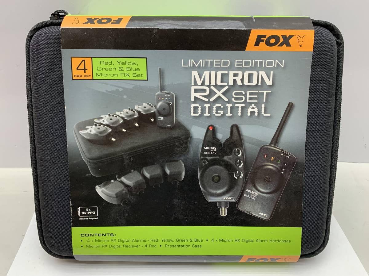 Fox RX Digital Set 4 Rod Limited Edition バイトアラーム フィッシング 釣り道具_画像10