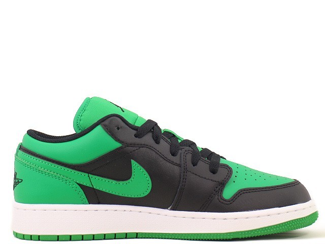 GIRLSAIR JORDAN 1 LOW (GS)COLORBLACK/BLACK-LUCKY GREEN‐WHITEYEAR2022CORD553560-065　24cm US6Y ナイキ　エアジョーダン 1 ロー　_画像7