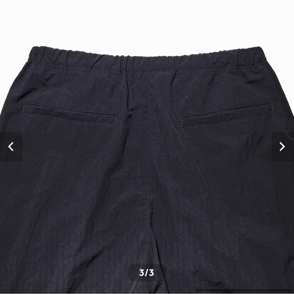 ennoy NYLON EASY SHORTS black Lサイズ｜PayPayフリマ