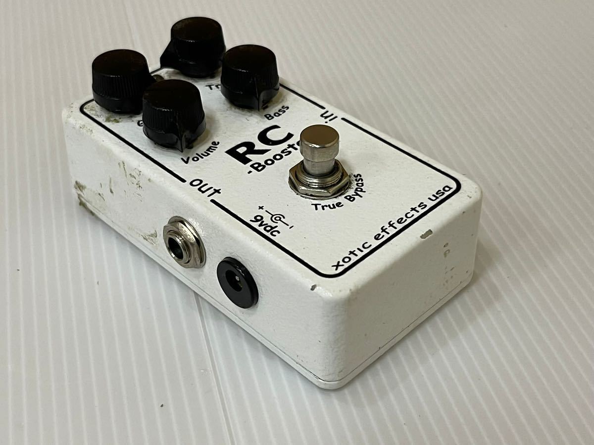 RC BOOSTER XOTIC EFFECTS USA エフェクター RCB-28326 動作確認済み