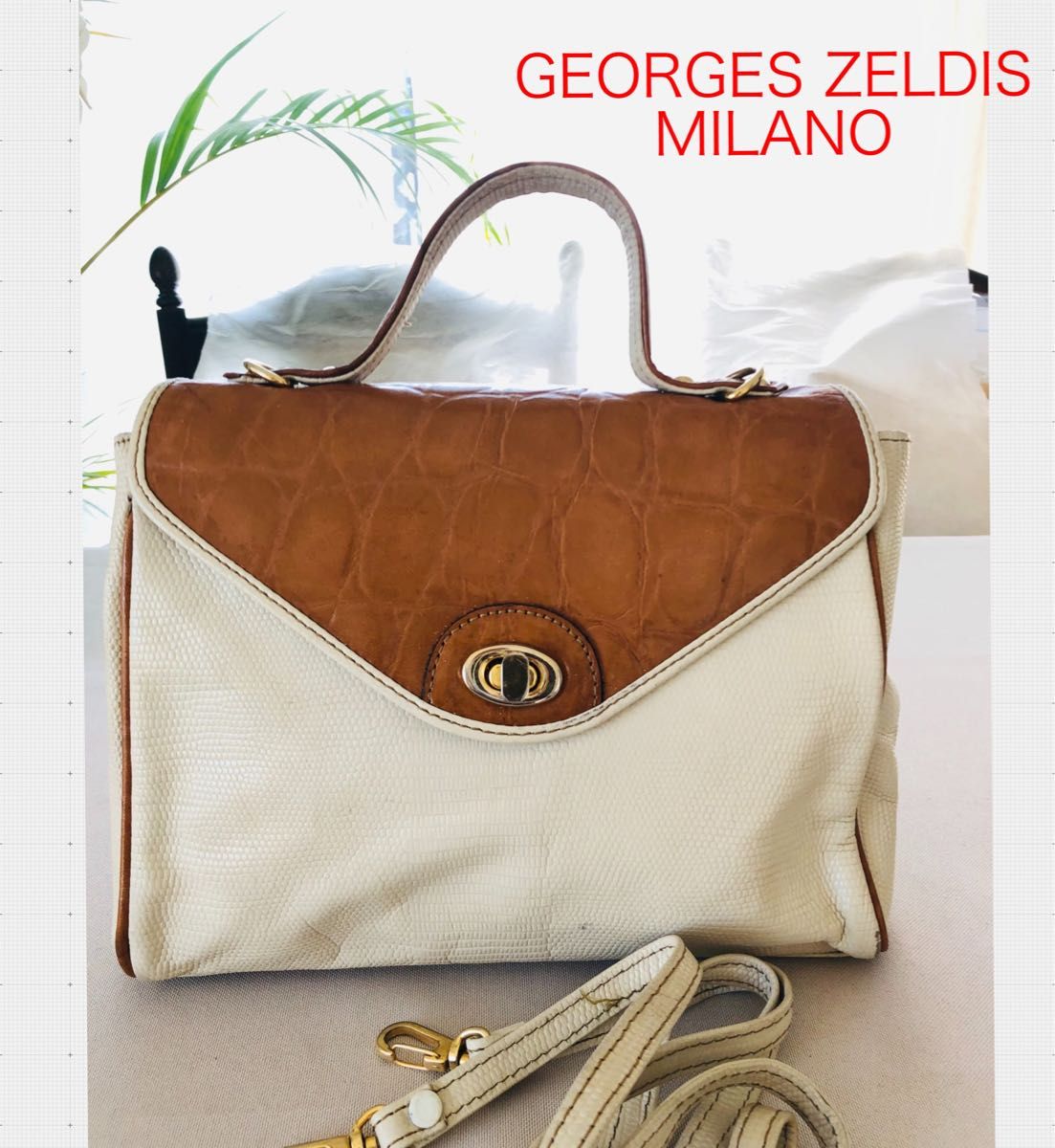 最終値下げ！格安！GEORGES ZELDIS MILANO ハンドバッグ ショルダーバッグ