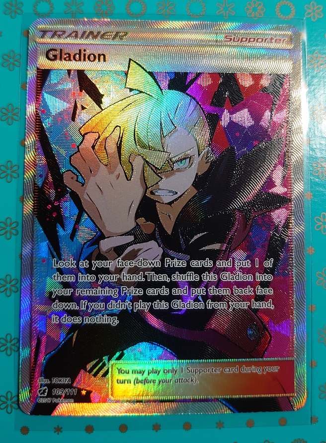 ポケカ 英語版 正規品 グラジオ 109/111 SR 海外版 ポケモン ポケカ 英語版 正規品 グラジオ 109/111 SR 海外版 ポケモン