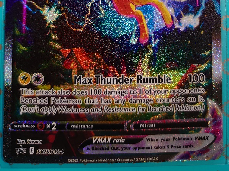 ポケカ 英語版 正規品 サンダースVmax SA ポケモンカード 海外版 ポケカ 英語版 正規品 サンダースVmax SA ポケモンカード 海外版