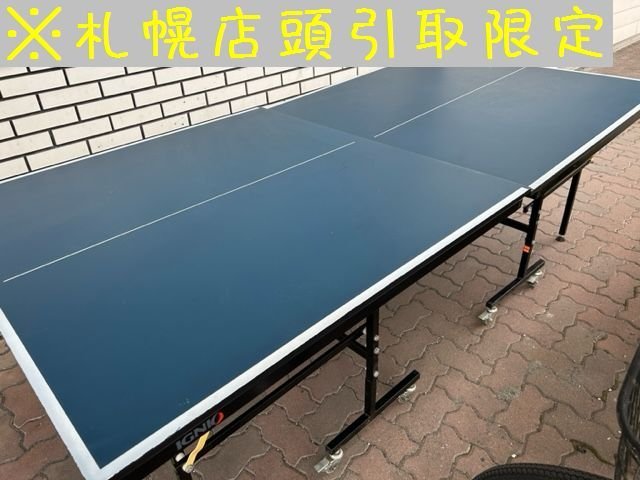 うのにもお得な情報満載! IGNIO(イグニオ) 卓球台 1◇中古 付属品無し