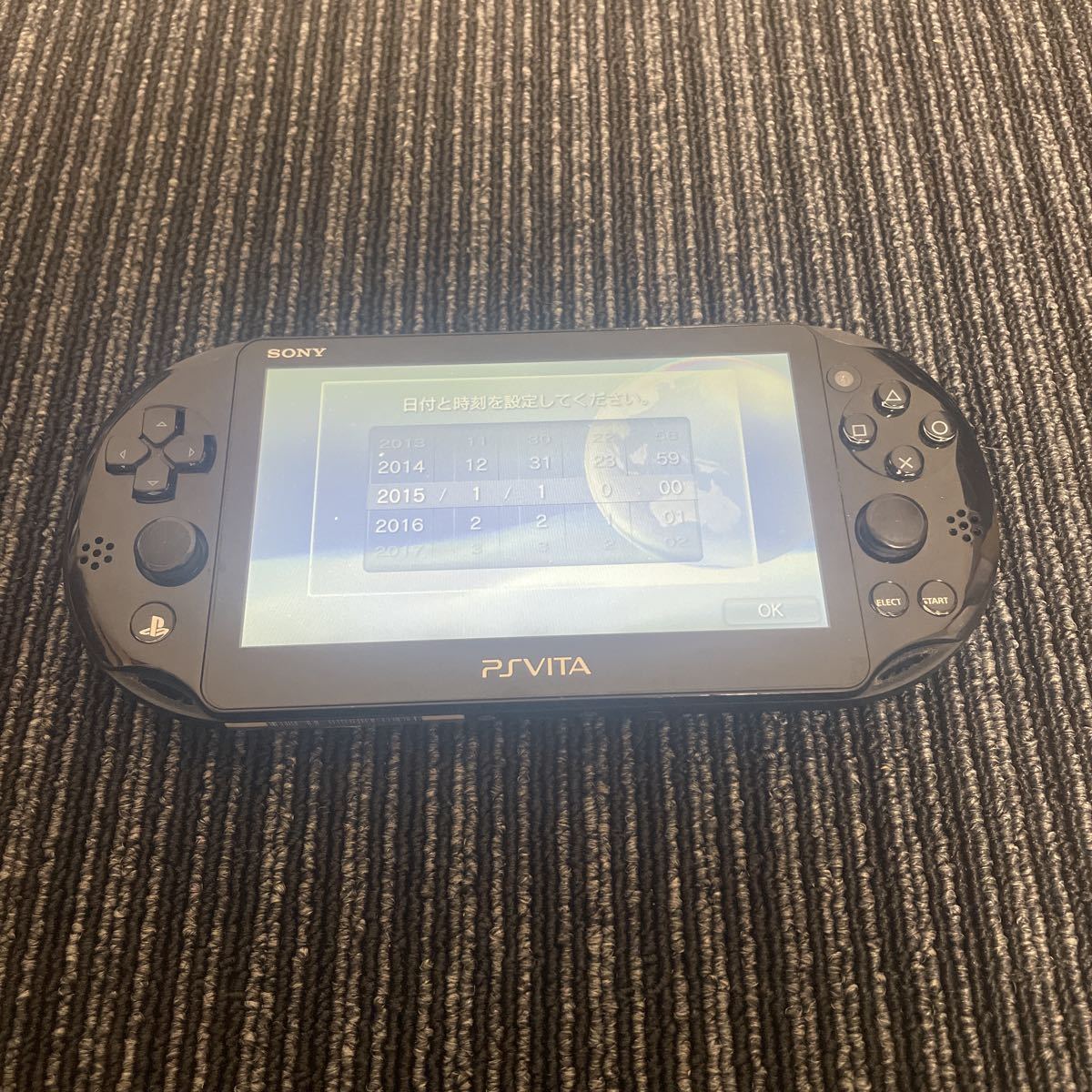 起動確認OK!!】SONY PS Vita PCH-2000 PSP ブラック本体ピーエスビータ