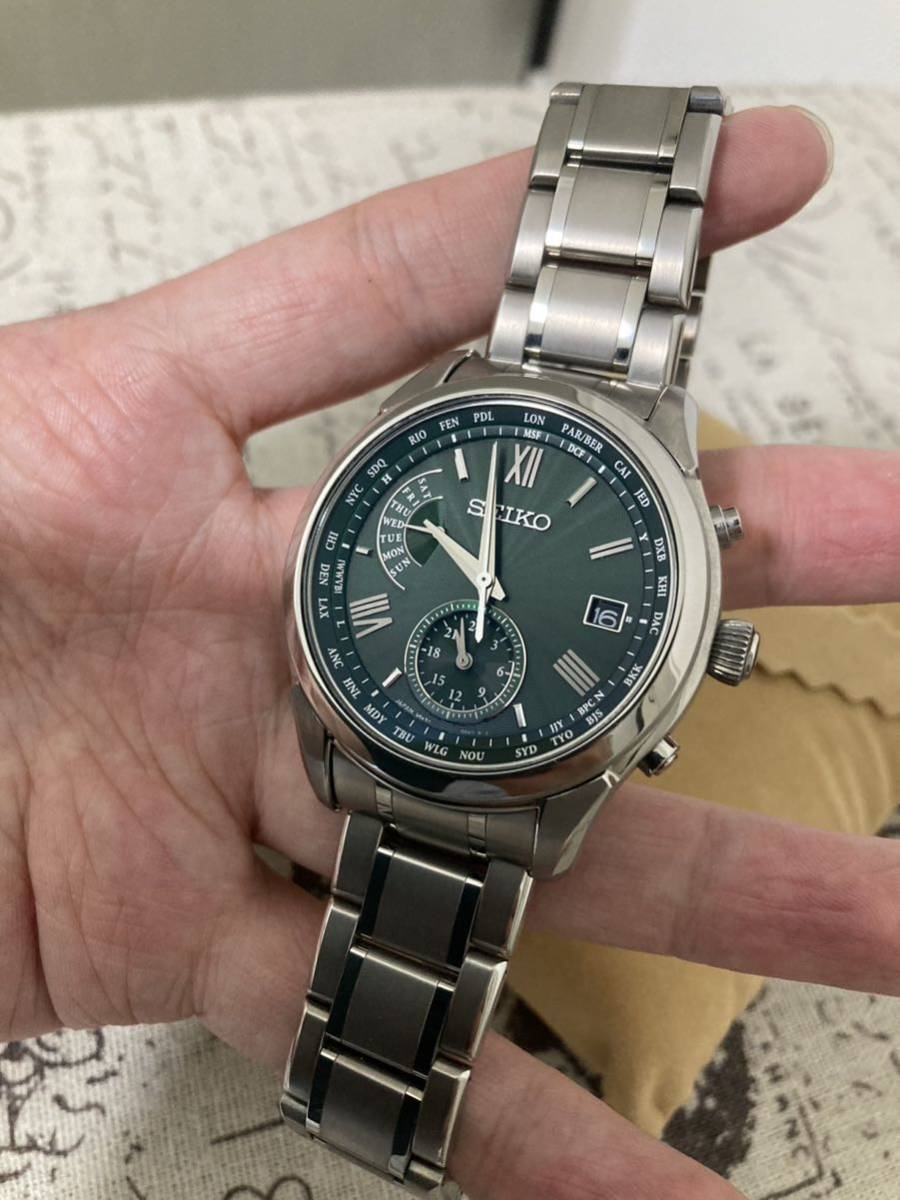 新品】セイコー SEIKO ブライツ BRIGHTZ SAGA307 ソーラー-