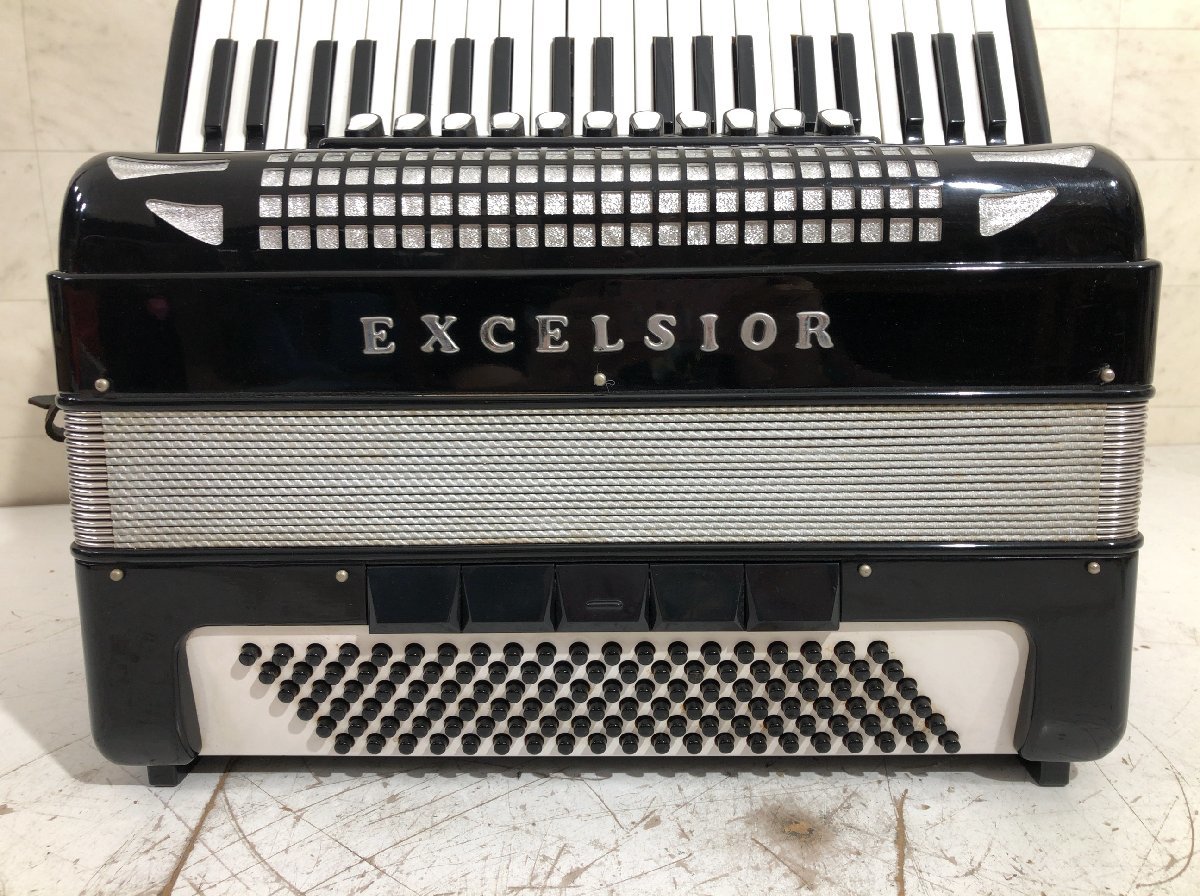 EXCELSIOR アコーディオン 41鍵/120ベース レトロ ジャンク品-