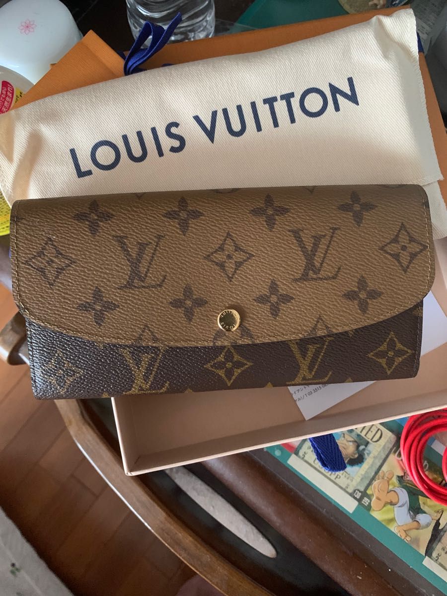 ルイヴィトンポルトフォイユエミリーモノグラムリバースM82157未使用品 LOUIS VUITTON ルイヴィトン ポルトフォイユ