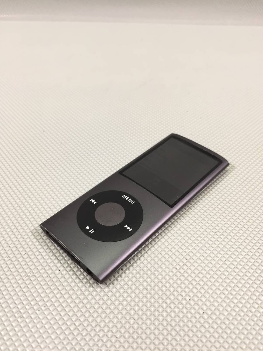 S2135●Apple アップル iPod nano アイポッドナノ 第4世代 ポータブルオーディオプレーヤー MB754J 【リセット済み】_画像4