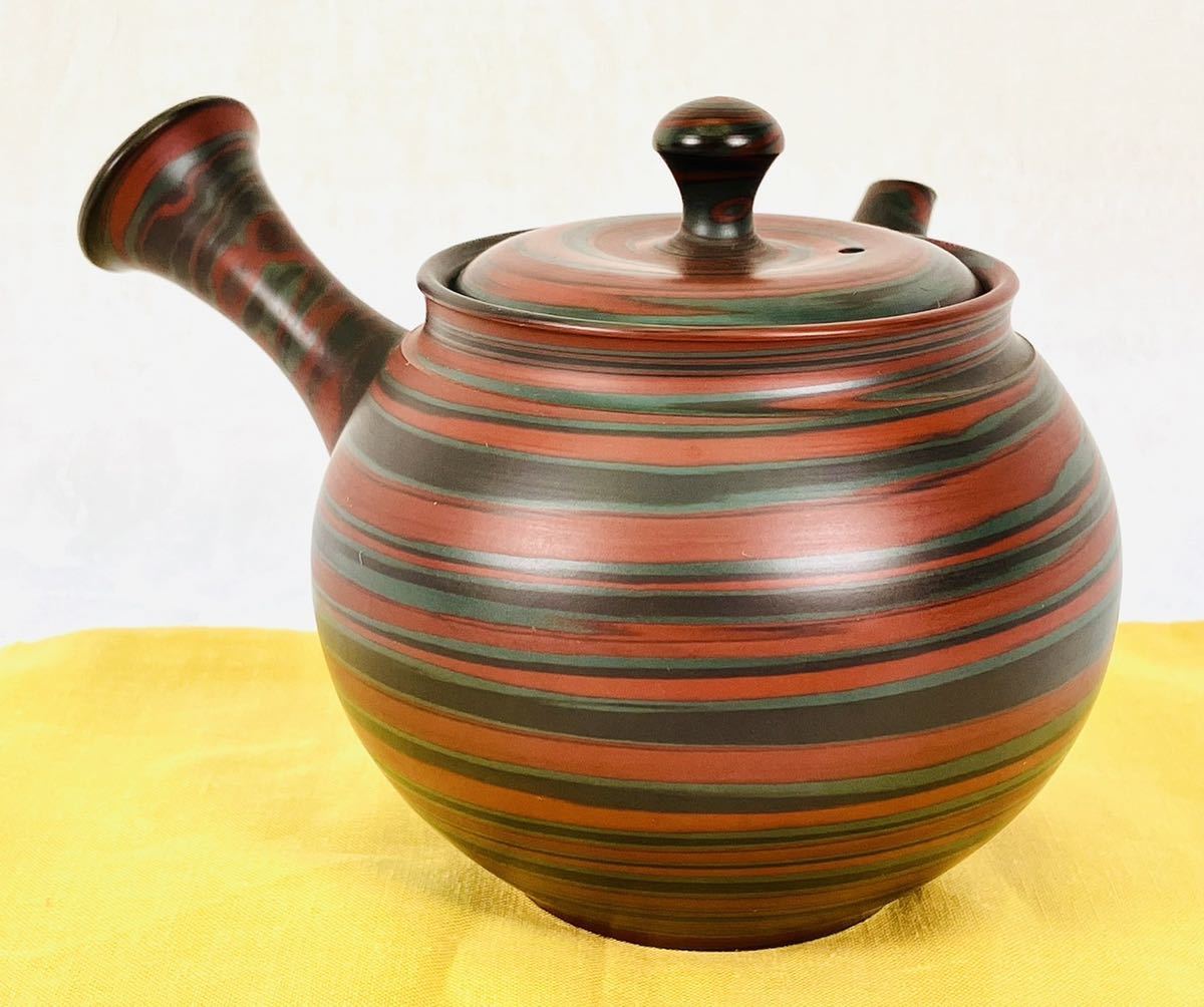 □【常滑焼】□【小西洋平 】□【茶器】□【木箱入り】□【急須 湯呑み