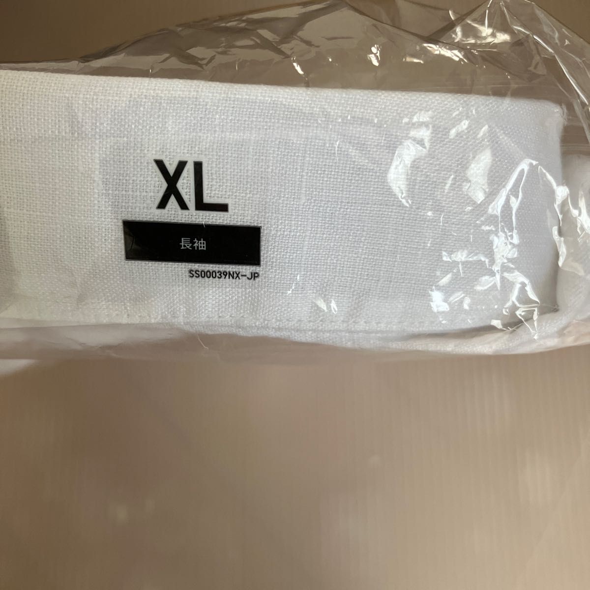 ユニクロ　プレミアムリネンシャツ　長袖　XL