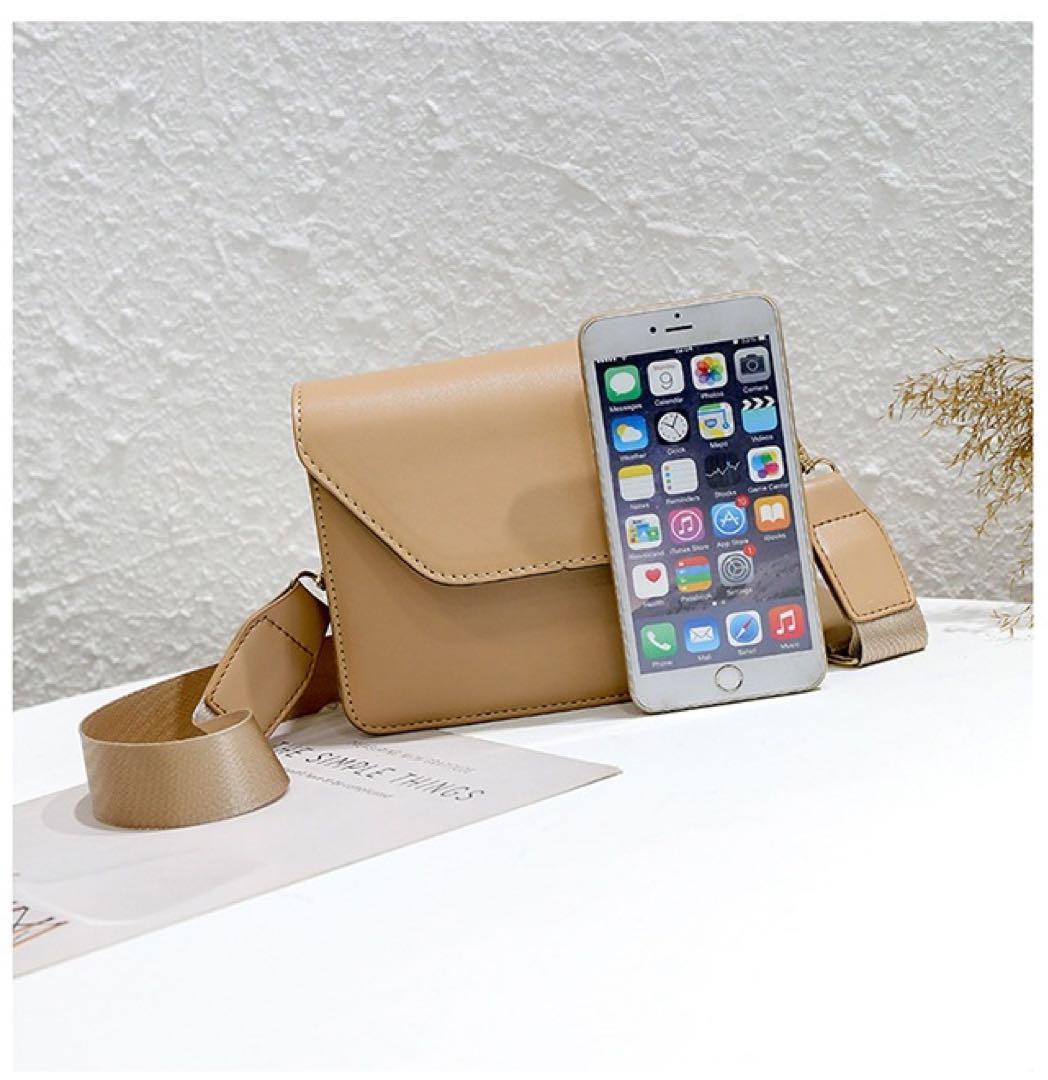 * new goods free shipping * square Mini flap bag Korea khaki [450]U818