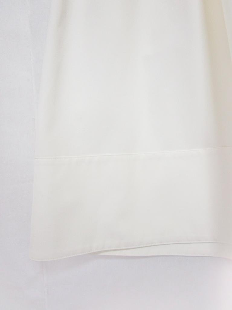 【送料込】Rene　ルネ　スカート　サイズ38(M～L)　白　ホワイト　ひざ丈くらい　大人フェミニン　ハイブランド /n950531_画像3