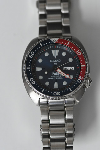 精工SEIKO pro specs PROSPEX PADI Padico實驗室限量型號SRPA 21 K 1 原文:セイコー SEIKO プロスペックス PROSPEX PADI パディコラボ 限定モデル SRPA21K1 