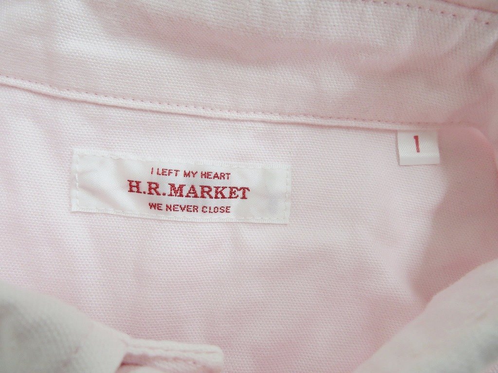 7T5098/ハリウッドランチマーケット 長袖BDシャツ H.R.MARKET HOLLYWOOD RANCH MARKET_画像4