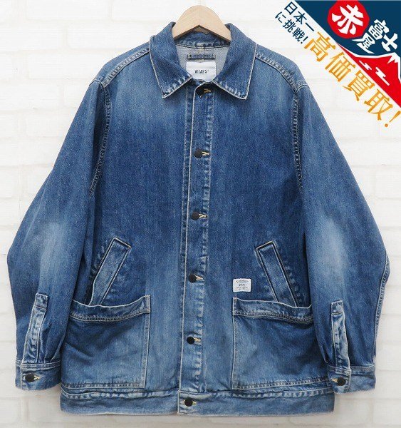 7T5340/WTAPS DADDY JACKET COTTON DENIM 181WVDT-JKM02 ダブル