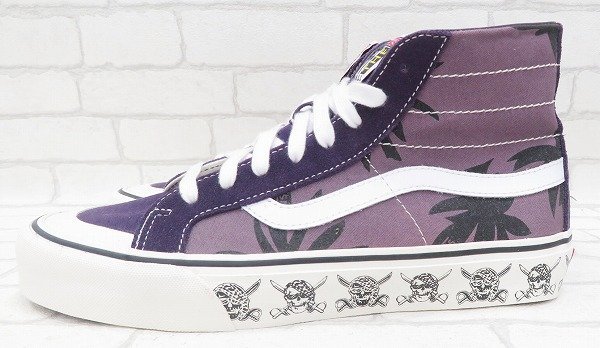 2S7826/未使用品 VANS Sk8-Hi マリファナ バンズ スケートハイ_画像3