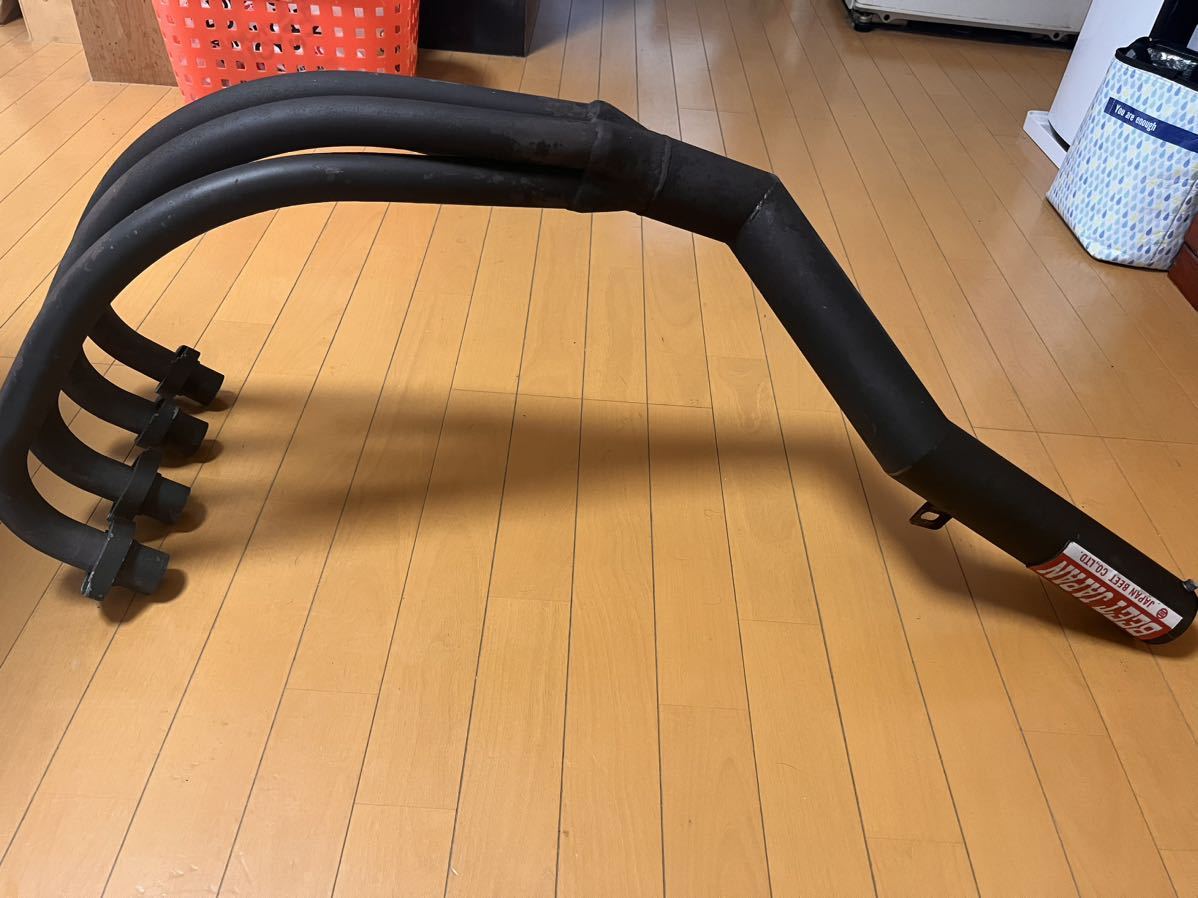 z400fx用BEET?集合管 そこスレ無し 穴空き無し ショート管 社外 z400fx用BEET?集合管 そこスレ無し 穴空き無し ショート管 社外