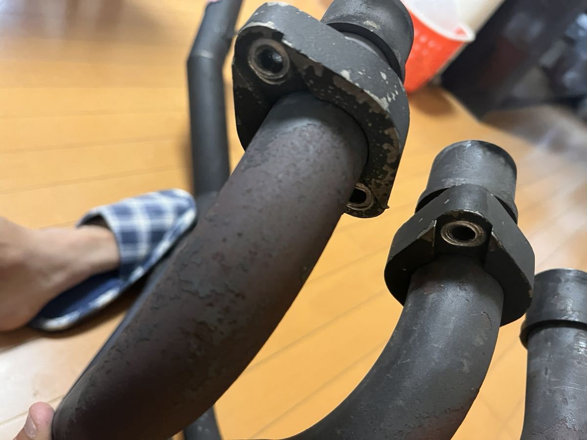 z400fx用BEET?集合管 そこスレ無し 穴空き無し ショート管 社外 z400fx用BEET?集合管 そこスレ無し 穴空き無し ショート管 社外